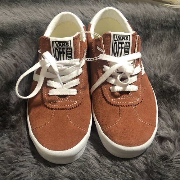 VANS Shoes - Vans Color Theory Sport Low Skate Sneakers Shoes Auburn, Size 5M/6.5W,751505